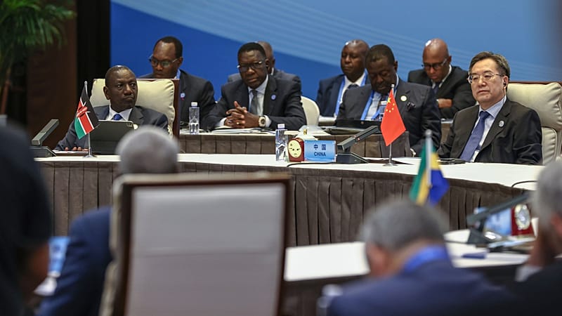 Video thumbnail for New international land-sea corridor connects China's Xinjiang to Africa