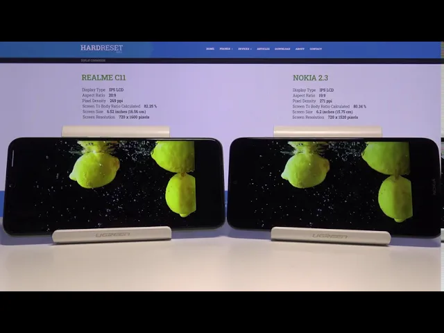 Video thumbnail for REALME C11 vs NOKIA 2.3 Display Comparison | Screen Comparision Test