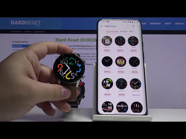 Video thumbnail for How to Install Additional Watch Faces on HONOR MagicWatch 2