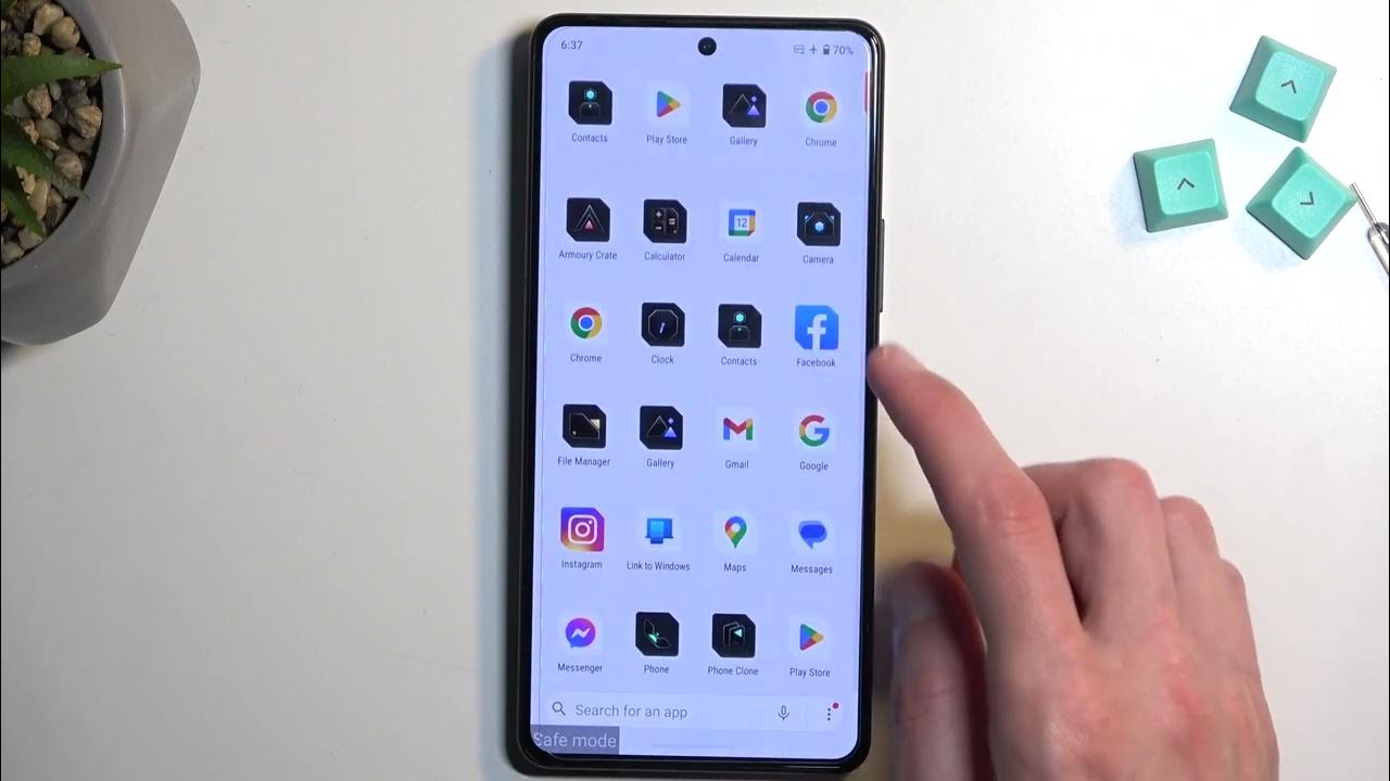 Video thumbnail for How to Enter Safe Mode on ASUS ROG Phone 8 Pro