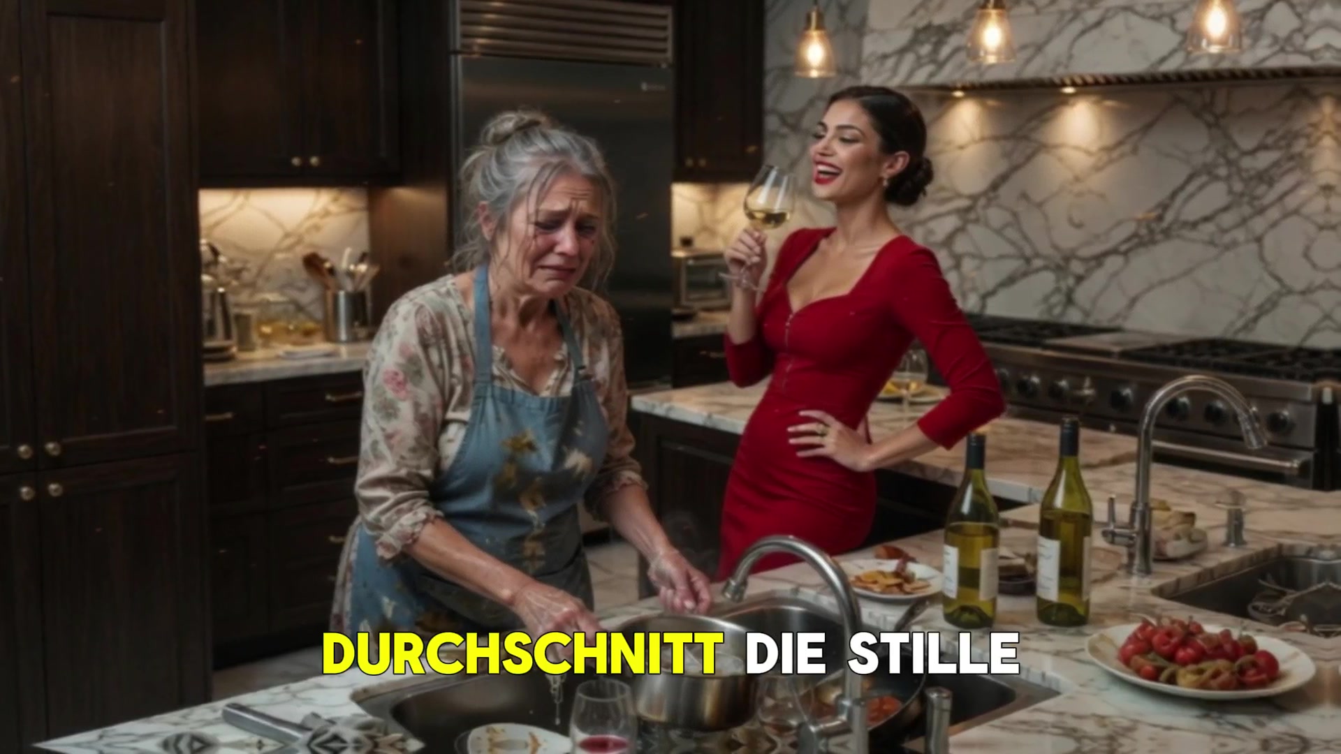 Video thumbnail for Sie Demütigte Seine Mutter in der Küche… Doch Als Er Früher Nach Hause Kam, Warf Er Sie Sofort Raus!