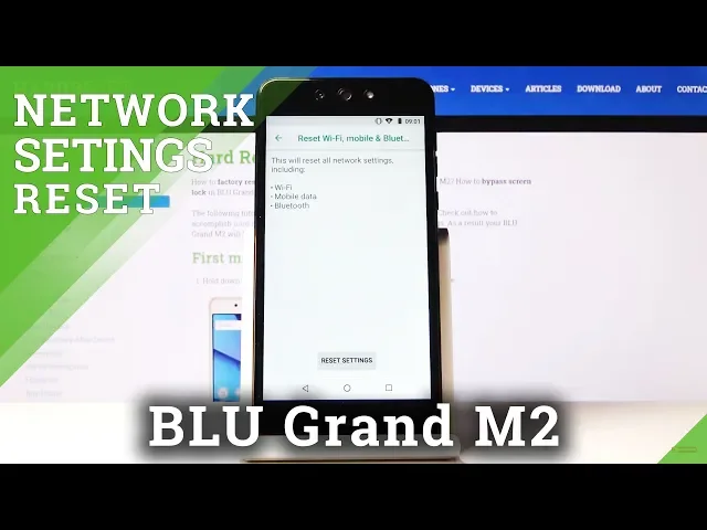Video thumbnail for Reset Network Settings in BLU Grand M2 – Restore Network Defaults