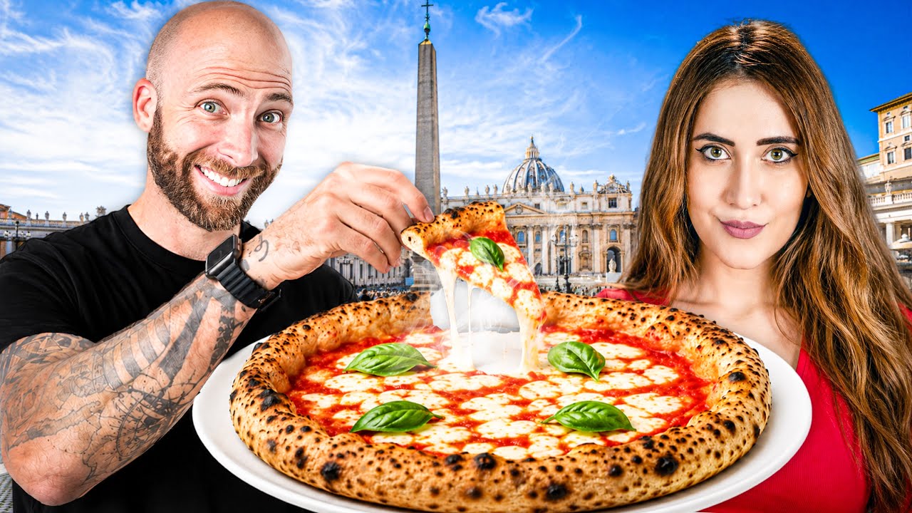 Video thumbnail for Eating in Rome Like a Local!! Italy's Most Authentic Food Tour!!