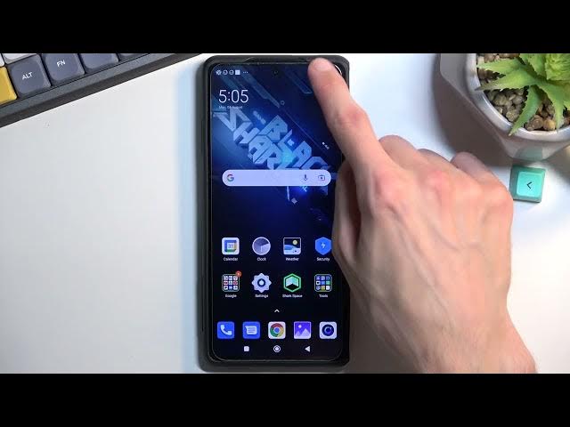 Video thumbnail for How to Record the Screen on XIAOMI Black Shark 5 Pro - Use Screen Recorder
