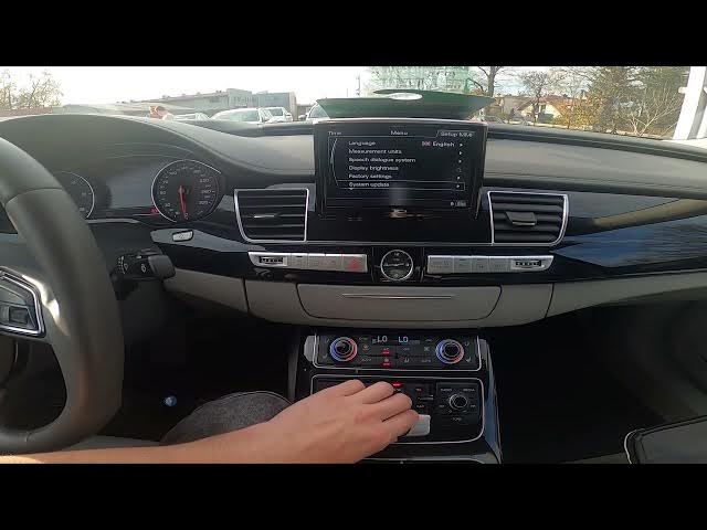 Video thumbnail for How to Set Password for System in Audi A8 D4 ( 2010 - 2017 ) | Manage Data Encryption