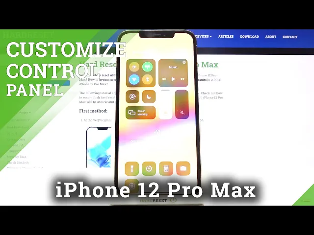 Video thumbnail for How to Customize Control Center in iPhone 12 Pro Max – Control Panel Customization
