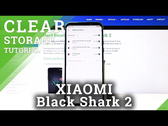 Video thumbnail for How to Clean Storage in Xiaomi Black Shark 2 - Remove Cache Files
