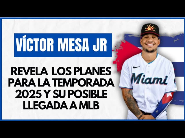 Video thumbnail for VICTOR MESA JR nos comenta sus planes para la Temporada 2025