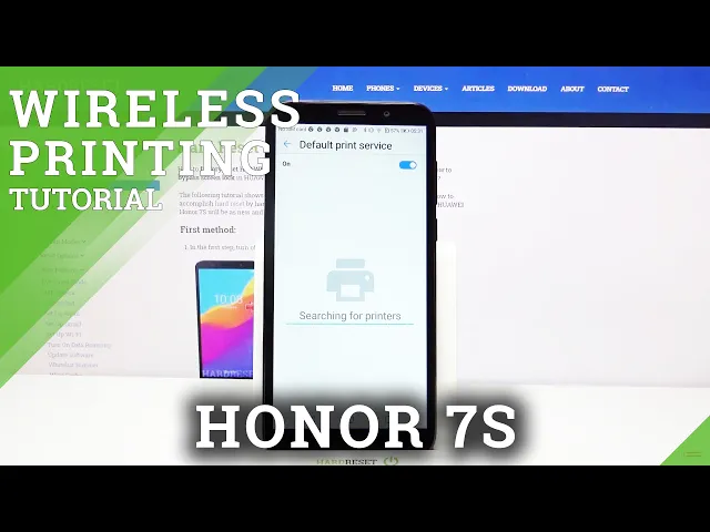 Video thumbnail for How to Connect Printer with Honor 7S?