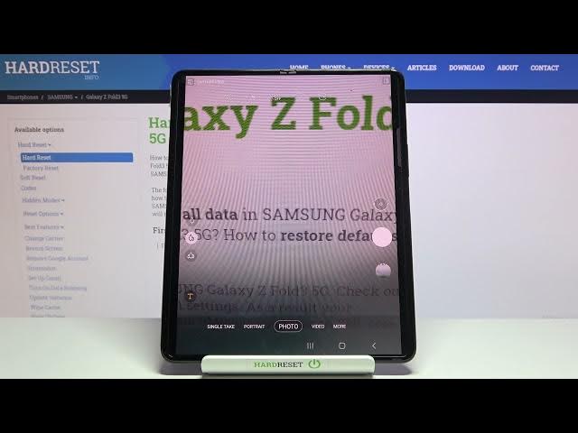 Video thumbnail for How to Enable Camera Mirror Effect in Samsung Galaxy Fold 3 5G - Switch Off Selfie Mirror Effects