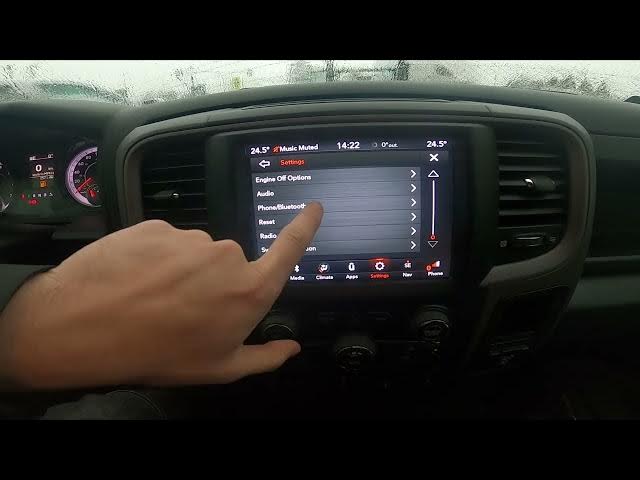 Video thumbnail for How to Check List of Paired Bluetooth Devices in Dodge Ram 1500 II ( 2019 - now )