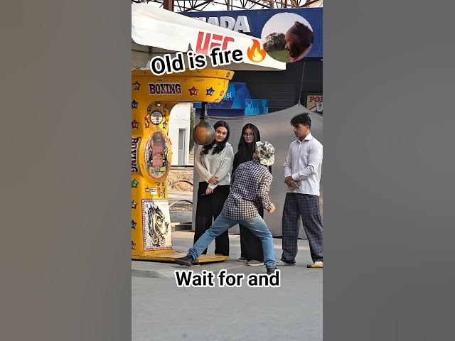 Video thumbnail for old is gold boxing ka dhamaka 😱 #shorts #trending #viralshots #boxing #oldman