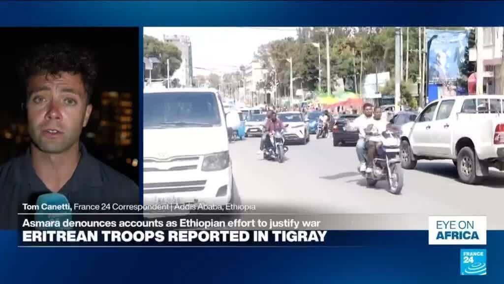 Video thumbnail for Eritrean troops reportedly enter Ethiopia’s Tigray region