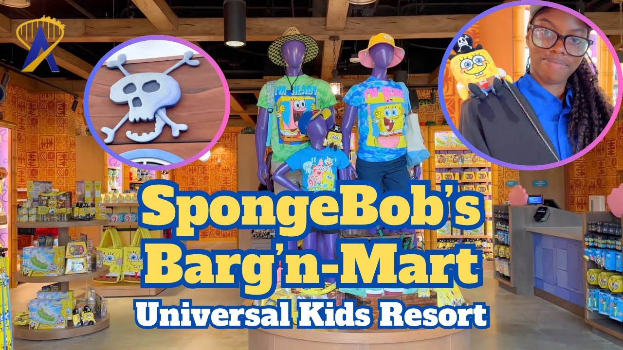 Video thumbnail for SpongeBob's Barg'n-Mart in Bikini Bottom Land at Universal Kids Resort