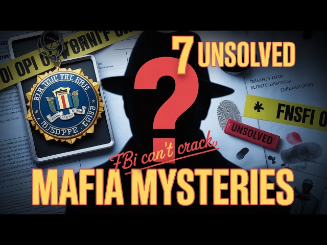 Video thumbnail for 7 Unsolved Mafia Mysteries That Baffle Investigators Today