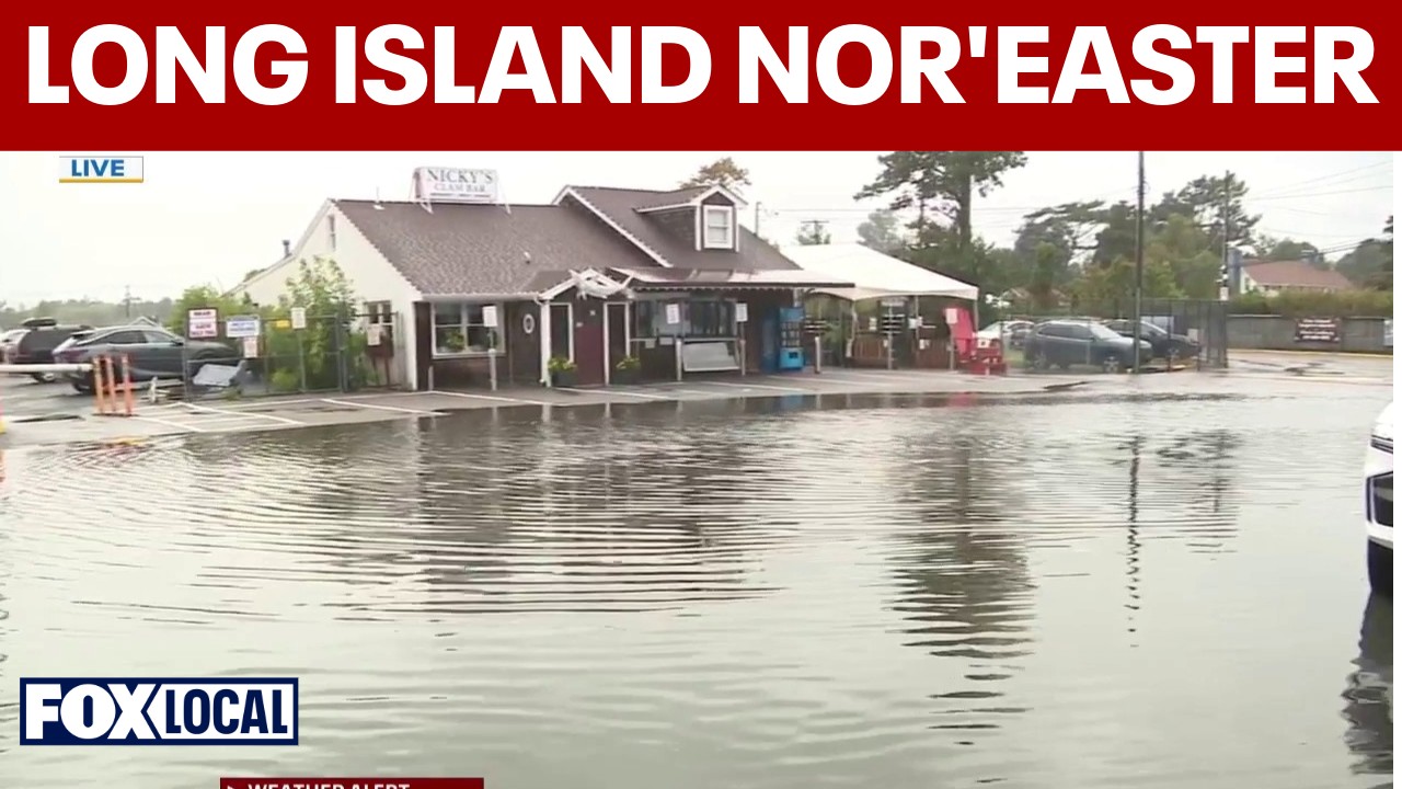 Video thumbnail for Long Island bracing for strong winds, flooding and beach erosion