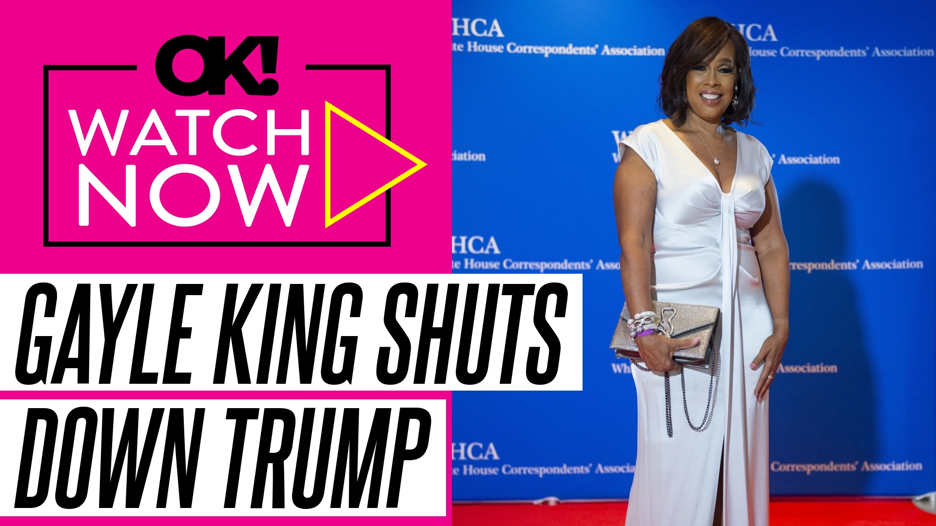 Video thumbnail for Gayle King Fires Back at Donald and Melania Trump's Push to Boot Jimmy Kimmel Off Air