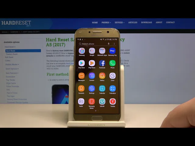 Video thumbnail for How to Reset App Preferences on SAMSUNG Galaxy A5 (2017)