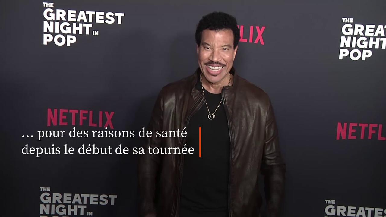 Video thumbnail for Lionel Richie annule des concerts après une opération du cœur.