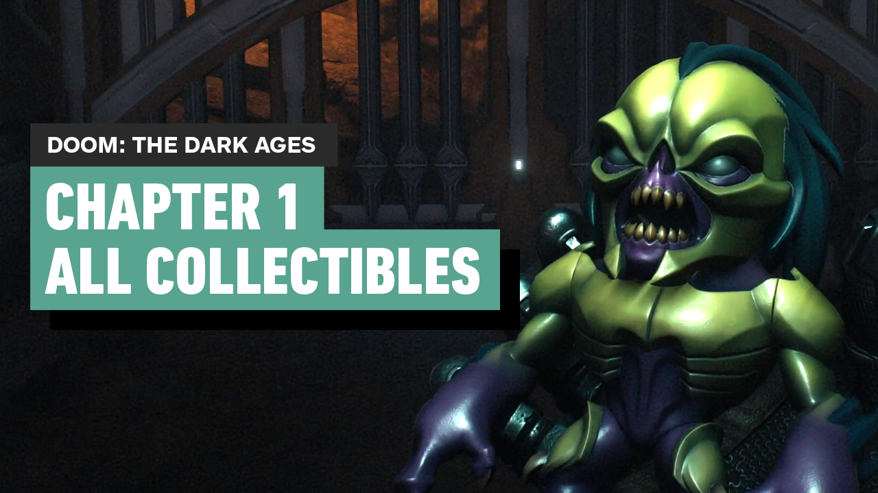 Video thumbnail for Doom: The Dark Ages - Chapter 1 Village of Khalim | All Collectibles (Toys, Codex, Secret Areas)