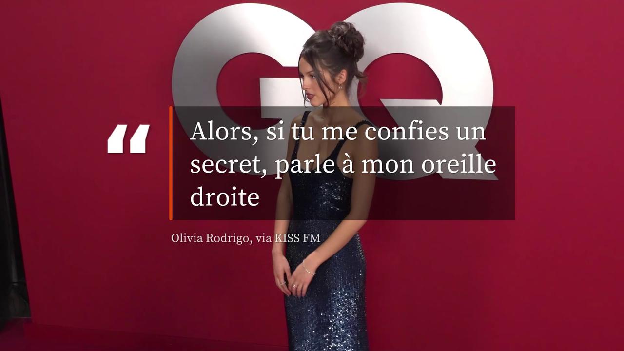 Video thumbnail for Olivia Rodrigo révèle être sourde à 60% d'une oreille.