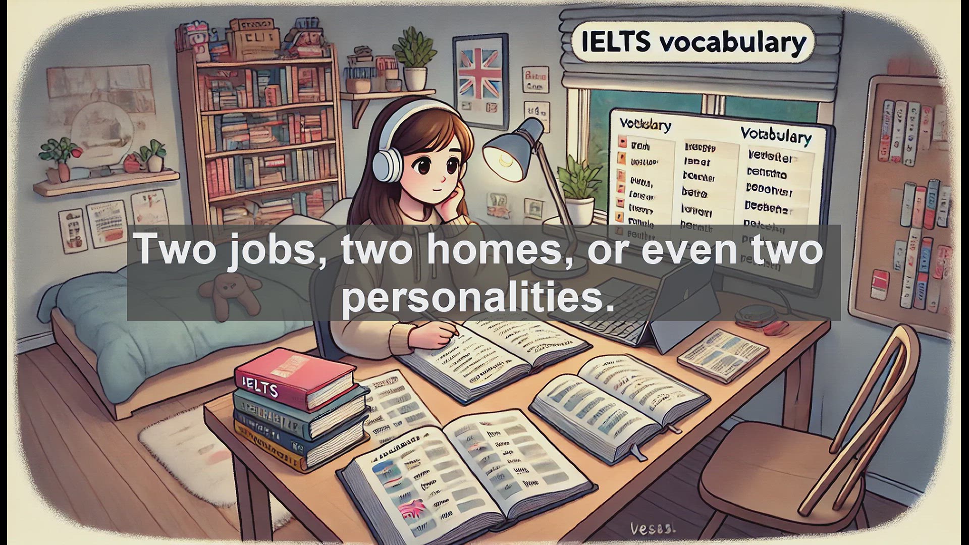 'Video thumbnail for 5000 Must Know IELTS 8.0 Vocabulary - Understanding 'Dual': A Key IELTS Vocabulary Word'