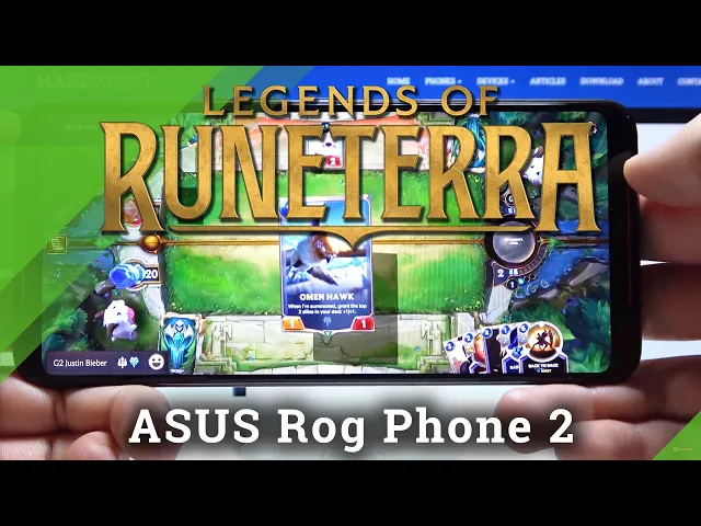 Video thumbnail for Legends of Runeterra on Asus ROG Phone 2 – Gameplay