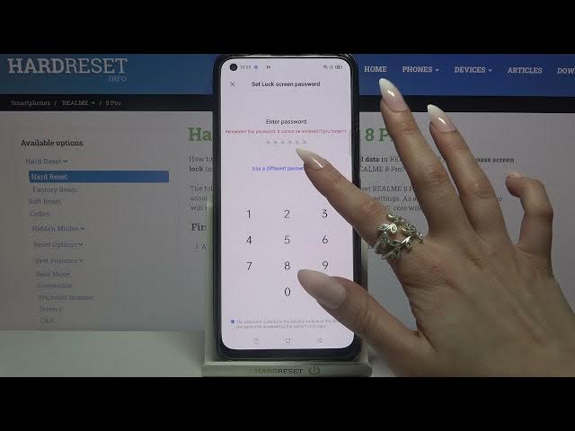 Video thumbnail for How to Set Up Screen Lock in REALME 8 Pro – Add Screen Password