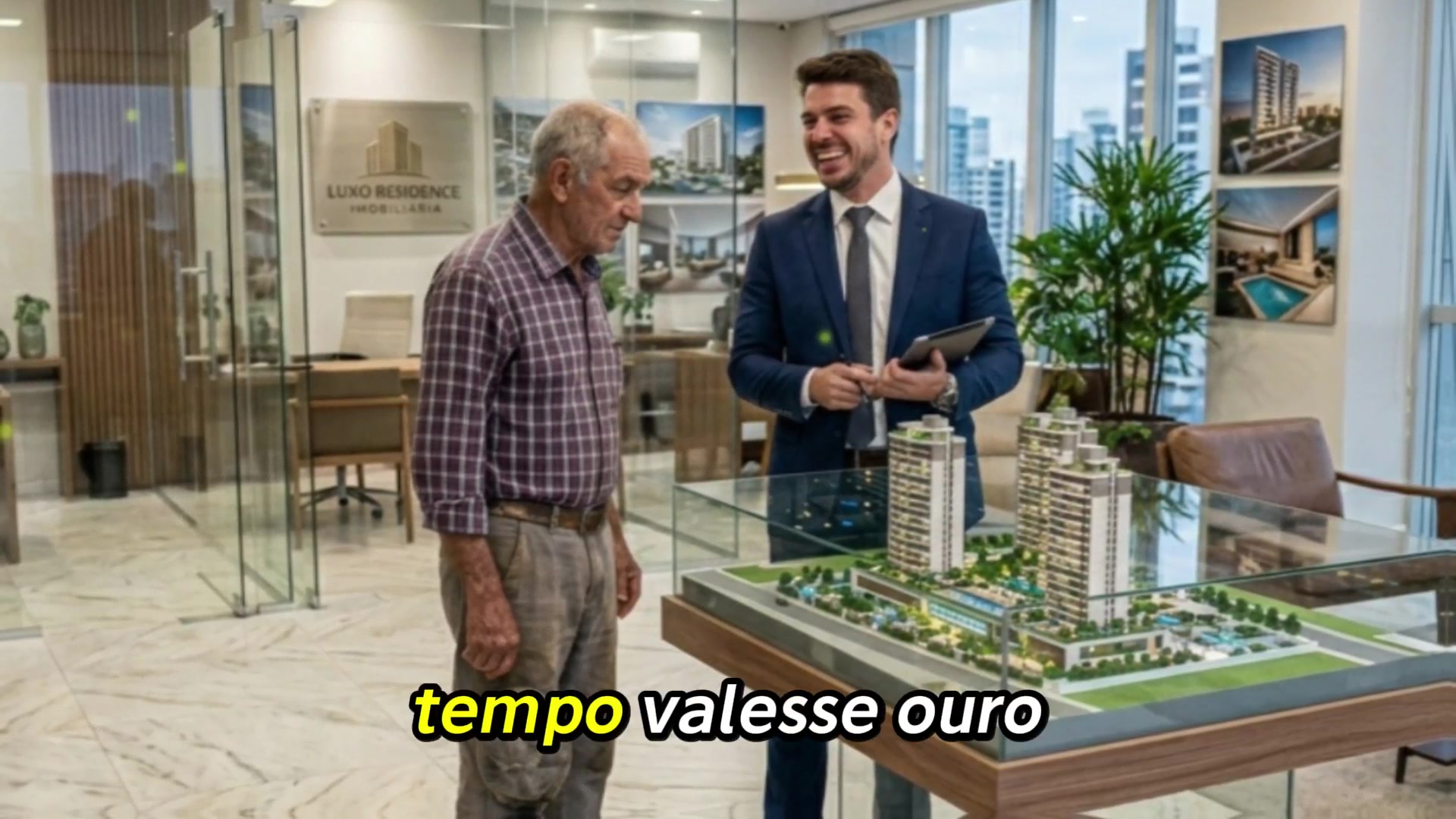 Video thumbnail for Eles riram do homem pela aparência… até ele comprar a cobertura à vista
