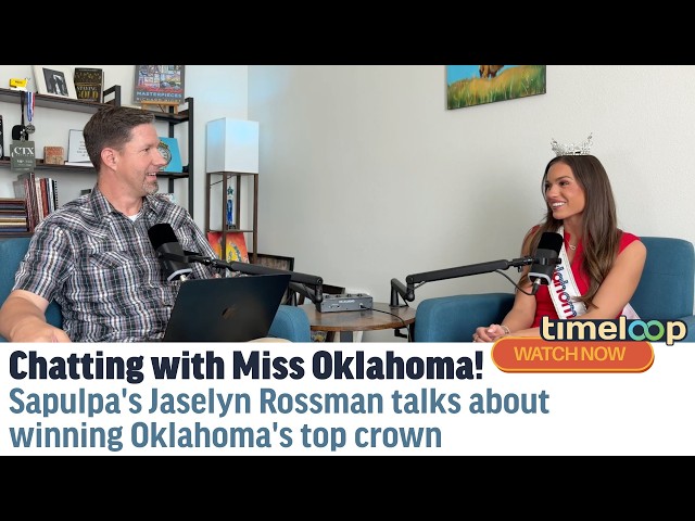 Video thumbnail for Sapulpa's Jaselyn Rossman has been crowned Miss Oklahoma!
