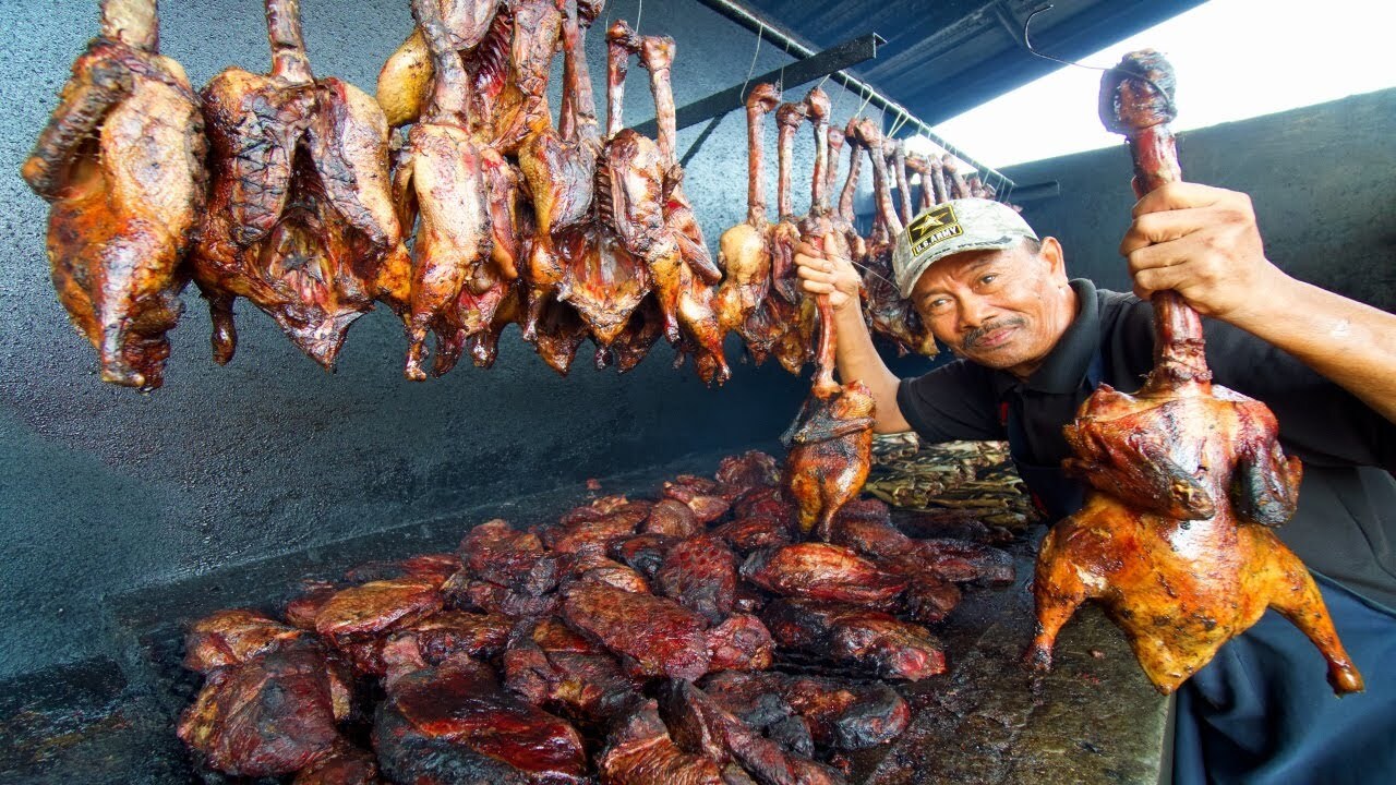 'Video thumbnail for Malaysian Street Food - DUCK CURRY HEAVEN (Itik Salai) SPICY Street Food in Kuala Lumpur,  Malaysia'