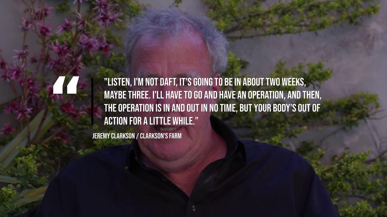 Video thumbnail for Jeremy Clarkson reveals cancer diagnosis.