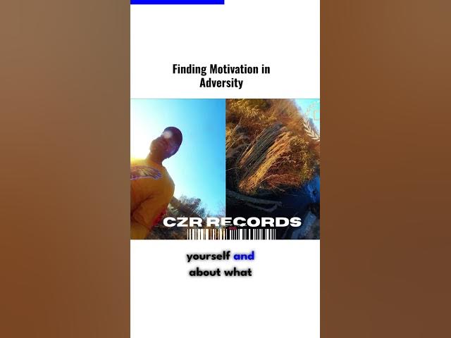 Video thumbnail for finding motivation in adversity #rap #hiphopmusic