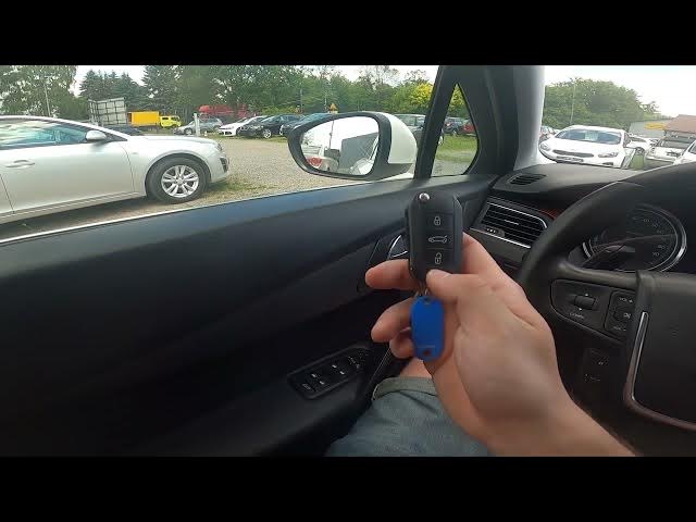 Video thumbnail for How to Lower the Windows Using Key Fob in PEUGEOT 508 ( 2011 – 2017 )