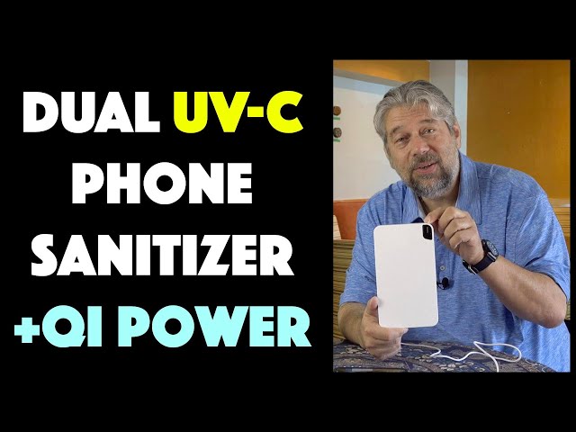 Video thumbnail for Coocamber UV Cell Phone Sanitizer   REVIEW