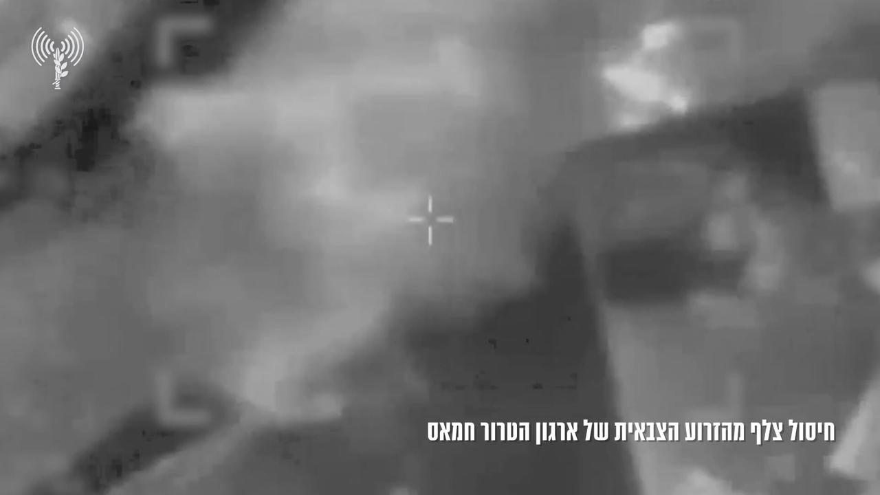 Video thumbnail for Israeli Forces Say Hamas Sniper Killed in Southern Gaza.