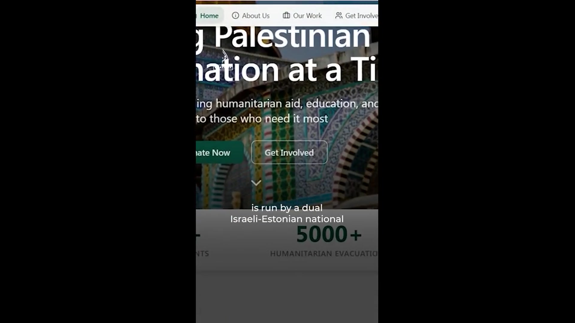 'Video thumbnail for Israel linked to shady company behind Gaza ‘displacement’ flights'