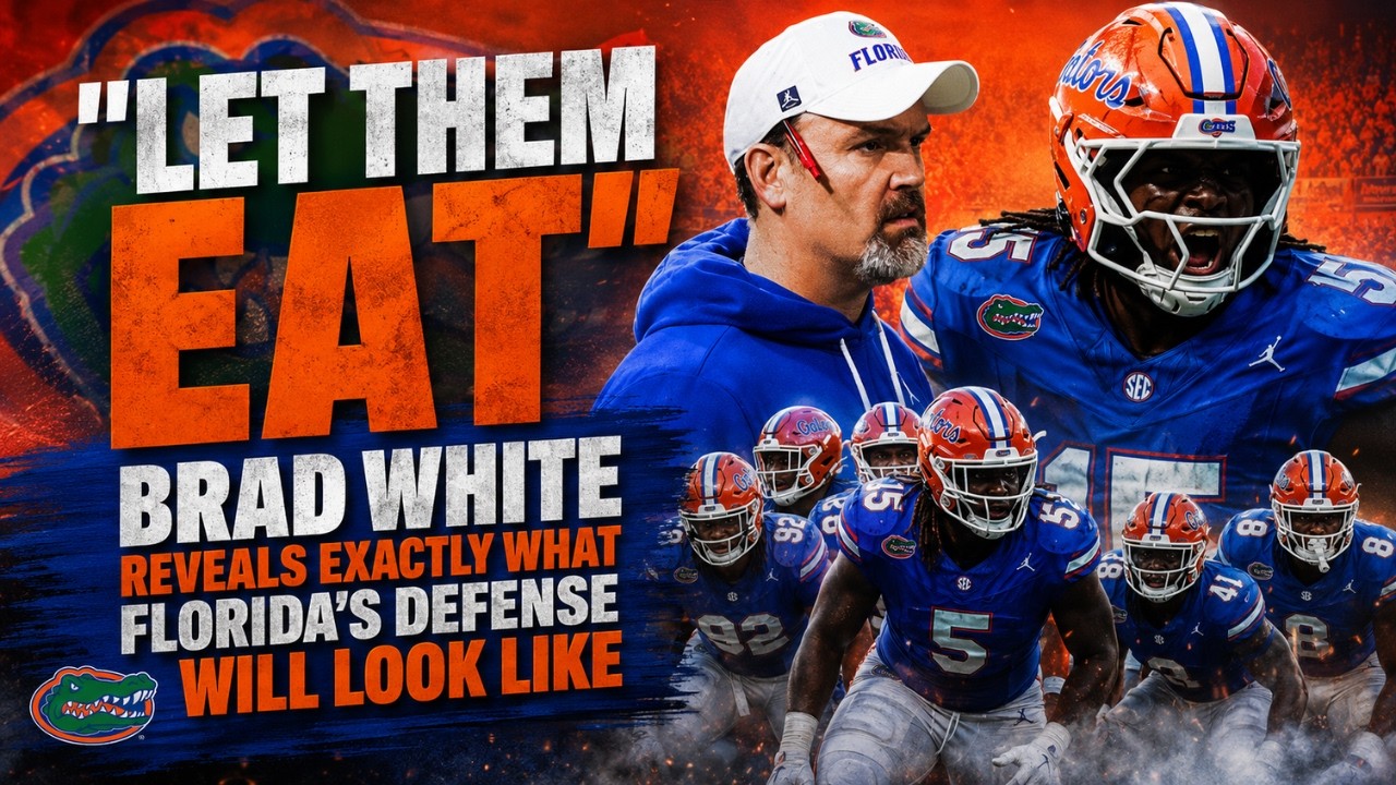 Video thumbnail for Brad White Reveals Exactly What Florida's Defense Will Look Like