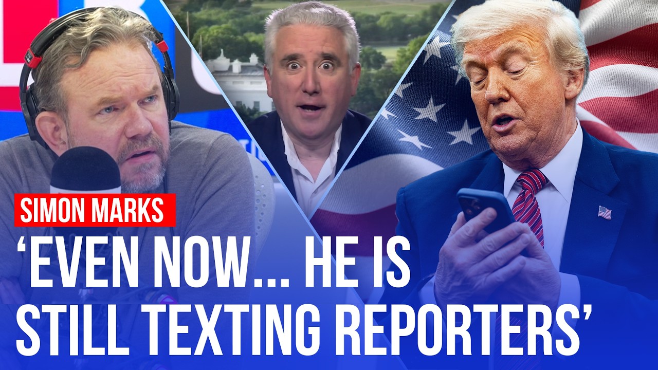 Video thumbnail for Why is Trump always on his phone? | Simon Marks