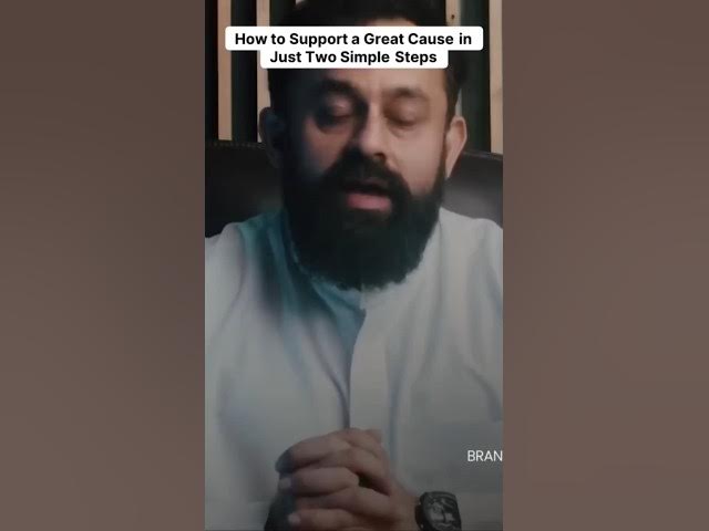 Video thumbnail for How to support a great cause in just two simple steps | #palestine #freegaza #islamicvideolami