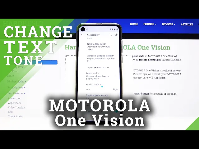 Video thumbnail for How to Turn on High Contrast Text in MOTOROLA One Vision – Update Contrast Text