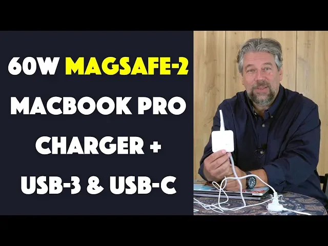 Video thumbnail for Little Big MacBook Pro MagSafe-2 "T-Tip" 60W Charger - REVIEW