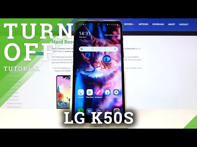 Video thumbnail for LG K50S - How to Shut Down & Power Off Gadget