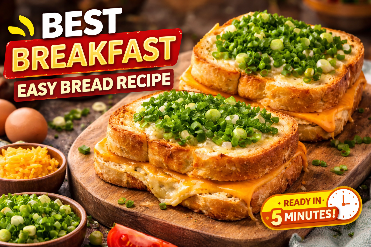 Video thumbnail for Bread Recipe for Breakfast
