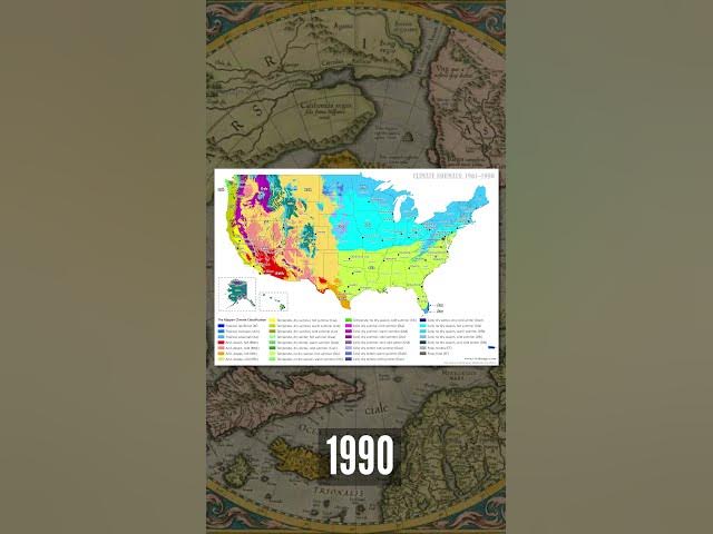Video thumbnail for How America’s Climate Zones Are Shifting (1930 - 2099)