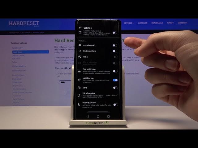 Video thumbnail for How to Turn On/Off Camera Gridlines on Huawei Mate 40 Pro - Manage Camera Gridlines