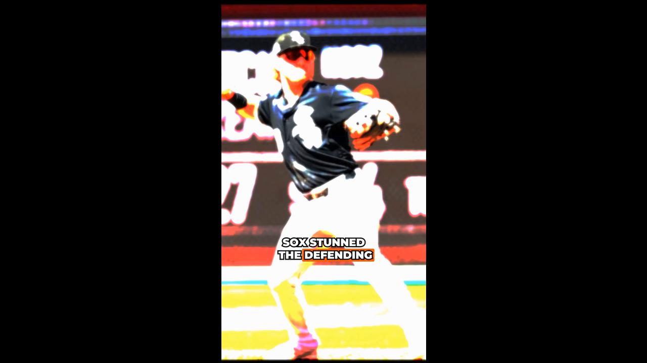 Video thumbnail for White Sox Send Message by Taking Series From Dodgers