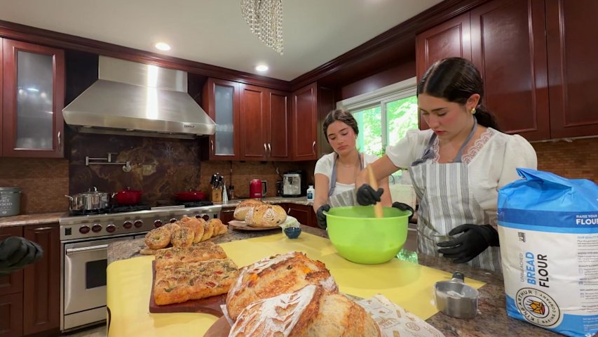Video thumbnail for Made in the Hudson Valley: Sourdough Sisters in Armonk share passion for baking bread with the community