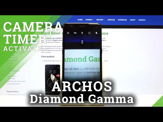 Video thumbnail for How to Enable Camera Timer on ARCHOS Diamond Gamma – Camera Adjustment