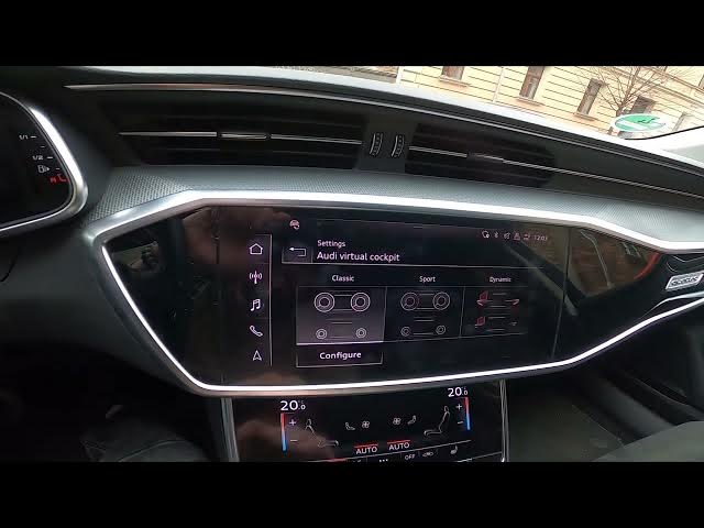 Video thumbnail for How to Change Instrument Cluster Theme in Audi A6 C8 ( 2018 - now )